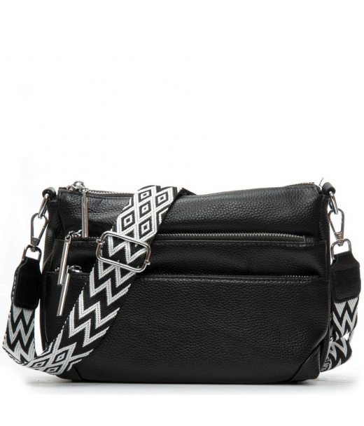 Сумка Шкіряна Жіноча Класична ALEX RAI 8269 black Сумка Шкіряна Жіноча Класична ALEX RAI 8269 black