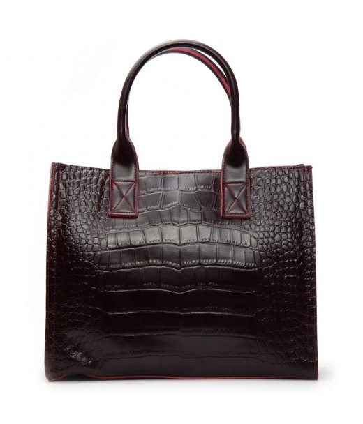 Сумка Шкіряна Жіноча Класична ALEX RAI 8804 bordo Сумка Шкіряна Жіноча Класична ALEX RAI 8804 bordo