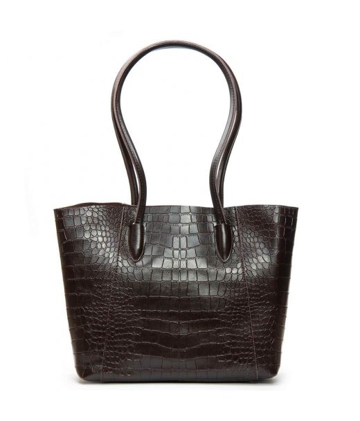 Сумка Шкіряна Жіноча Класична ALEX RAI 9349 brown Сумка Шкіряна Жіноча Класична ALEX RAI 9349 brown