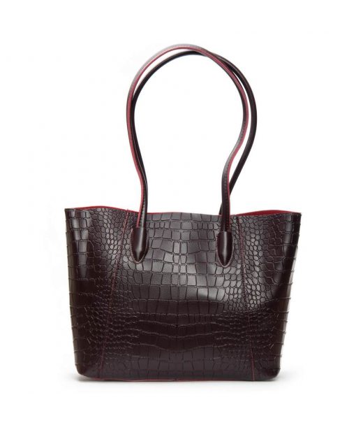 Сумка Шкіряна Жіноча Класична ALEX RAI 9349 bordo Сумка Шкіряна Жіноча Класична ALEX RAI 9349 bordo