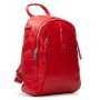 Сумка Женская Рюкзак кожа ALEX RAI 8907-9 red croco