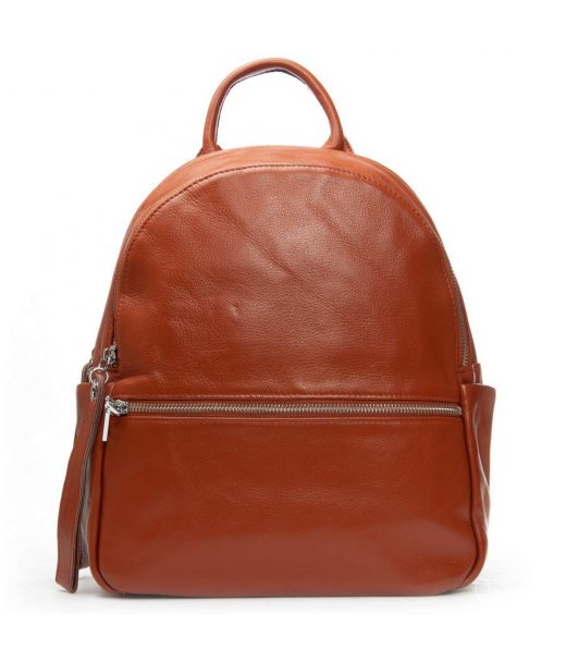 Сумка Женская Рюкзак кожа ALEX RAI 95517-9 camel