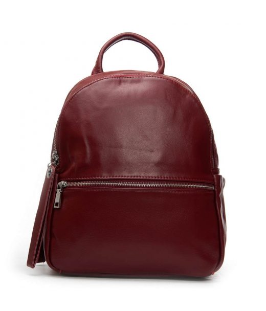 Сумка Женская Рюкзак кожа ALEX RAI 95517-9 bordo