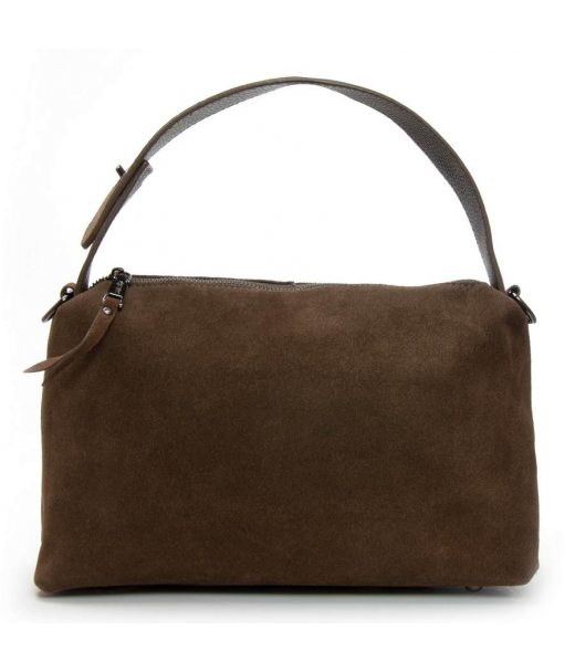 Сумка Женская Классическая замш ALEX RAI 9148 khaki Сумка Женская Классическая замш ALEX RAI 9148 khaki