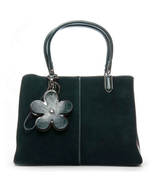 Сумка Женская Классическая замш ALEX RAI 385 green Сумка Женская Классическая замш ALEX RAI 385 green