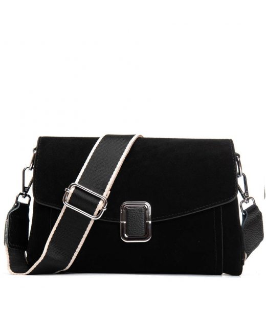 Сумка Женская Классическая замш ALEX RAI 93055 black Сумка Женская Классическая замш ALEX RAI 93055 black