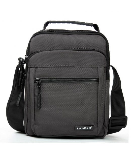 Сумка Чоловіча Планшет нейлон Lanpad 85028 gray Сумка Чоловіча Планшет нейлон Lanpad 85028 gray
