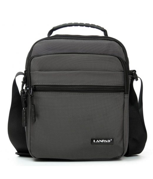 Сумка Чоловіча Планшет нейлон Lanpad A82091 gray Сумка Чоловіча Планшет нейлон Lanpad A82091 gray