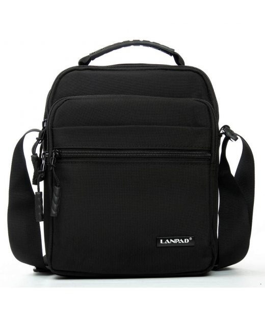 Сумка Чоловіча Планшет нейлон Lanpad A82091 black Сумка Чоловіча Планшет нейлон Lanpad A82091 black
