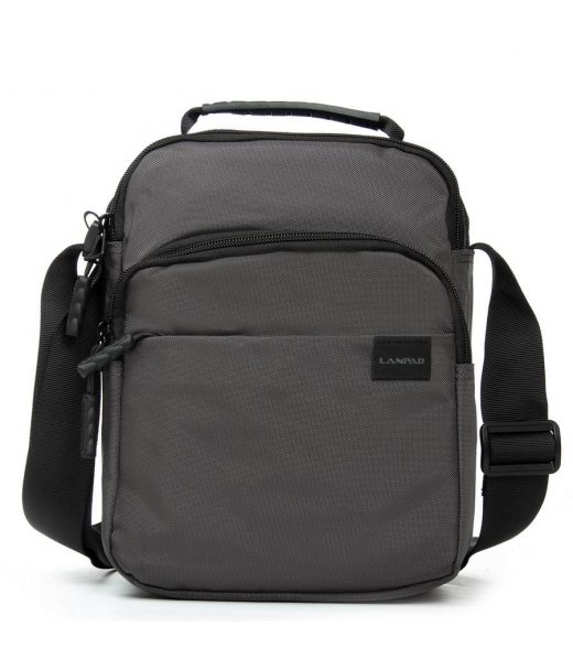 Сумка Чоловіча Планшет нейлон Lanpad A63757 gray Сумка Чоловіча Планшет нейлон Lanpad A63757 gray