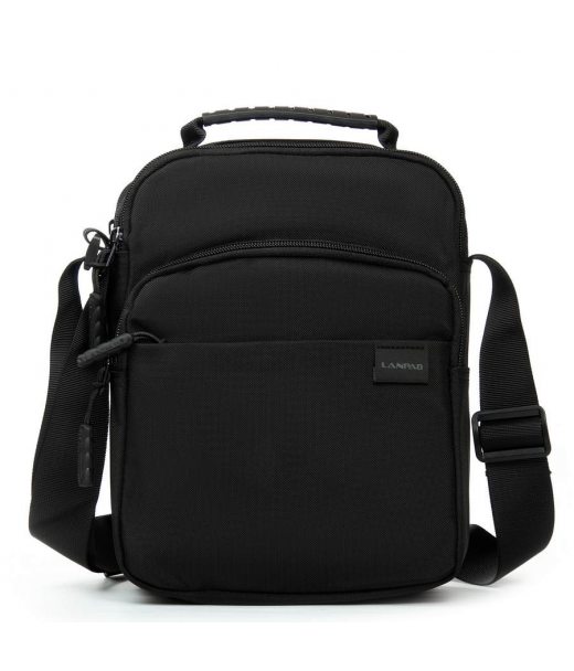 Сумка Чоловіча Планшет нейлон Lanpad A63757 black Сумка Чоловіча Планшет нейлон Lanpad A63757 black