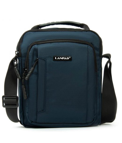 Сумка Чоловіча Планшет нейлон Lanpad 25019 blue Сумка Чоловіча Планшет нейлон Lanpad 25019 blue