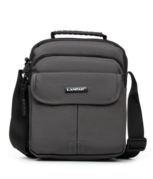 Сумка Чоловіча Планшет нейлон Lanpad 63743 gray Сумка Чоловіча Планшет нейлон Lanpad 63743 gray