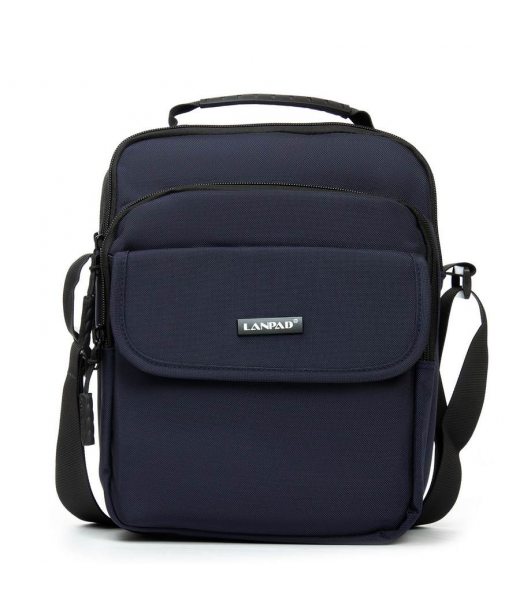 Сумка Чоловіча Планшет нейлон Lanpad A45010 blue Сумка Чоловіча Планшет нейлон Lanpad A45010 blue