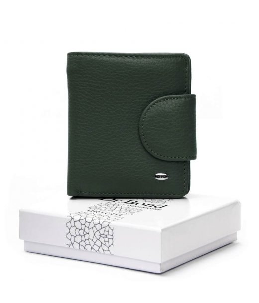 Гаманець Bright Жіноча шкіра DR. BOND WS-415-1 green Гаманець Bright Жіноча шкіра DR. BOND WS-415-1 green