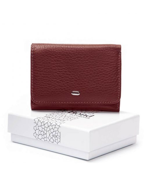 Гаманець Bright Жіноча шкіра DR. BOND WS-403 wine red Гаманець Bright Жіноча шкіра DR. BOND WS-403 wine red