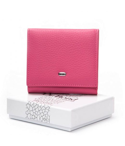 Гаманець Bright Жіноча шкіра DR. BOND WS-219 plum-red Гаманець Bright Жіноча шкіра DR. BOND WS-219 plum-red