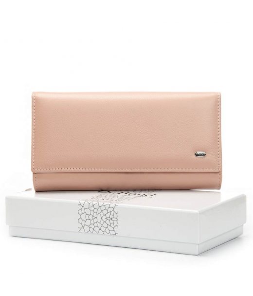 Гаманець Шкіряний Жіночий Classic DR. BOND W46 pink purple Гаманець Шкіряний Жіночий Classic DR. BOND W46 pink purple