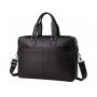 Чорна шкіряна чоловіча шкіряна сумка Tiding Bag M2164A Чорна шкіряна чоловіча шкіряна сумка Tiding Bag M2164A