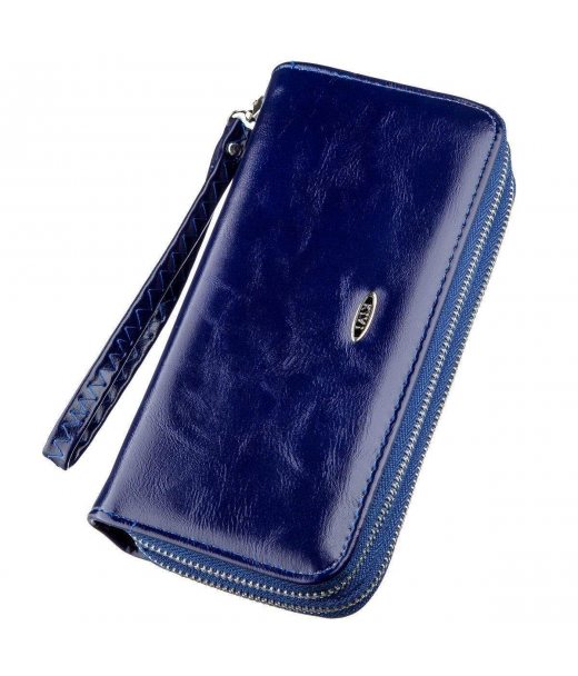Гаманець жіночий з екошкіри KIVI 19050 Синій Гаманець жіночий з екошкіри KIVI 19050 Синій