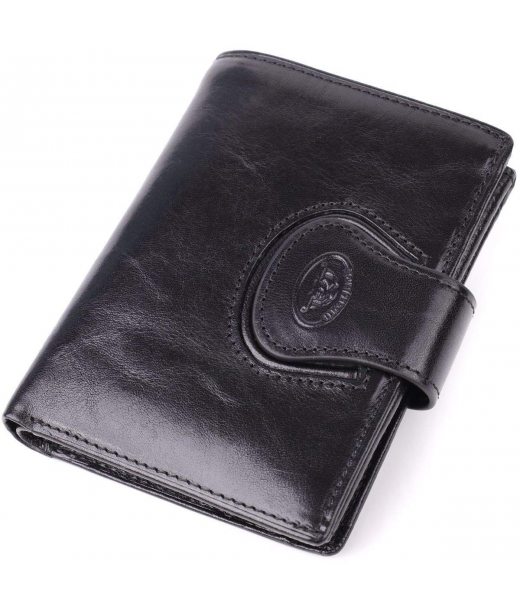 Зручний гаманець із глянсової натуральної шкіри Tony Perotti 20875_1 (1693 nero) Чорний Зручний гаманець із глянсової натуральної шкіри Tony Perotti 20875_1 (1693 nero) Чорний