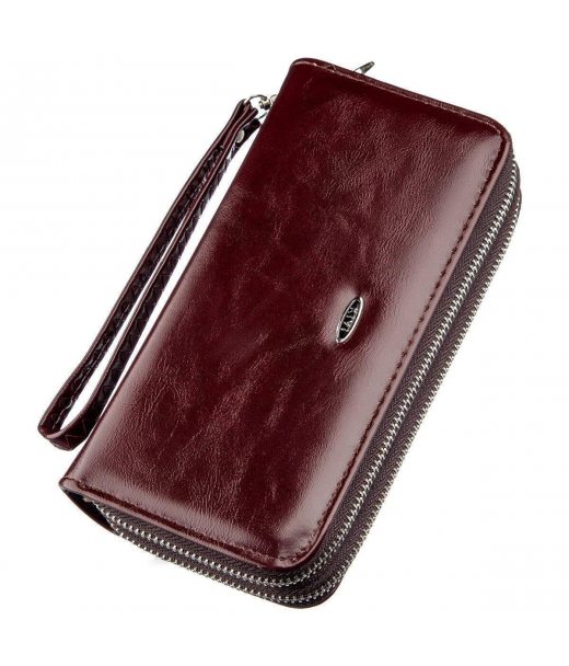 Гаманець жіночий з екошкіри KIVI 19049 Коричневий Гаманець жіночий з екошкіри KIVI 19049 Коричневий