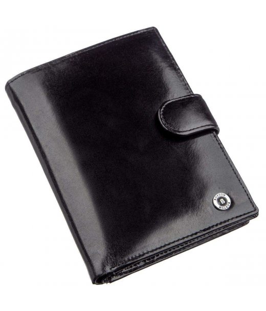 Чоловік місткий гаманець Boston 18817 Чорний Чоловік місткий гаманець Boston 18817 Чорний