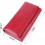 Вместительный женский кошелек из глянцевой натуральной кожи Tony Perotti 20893_1 (1911 rosso) Красный