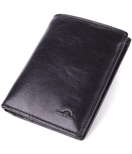 Невеликий гаманець для чоловіків з натуральної глянсової шкіри Tony Perotti 20898_1 (3549 nero) Чорний Невеликий гаманець для чоловіків з натуральної глянсової шкіри Tony Perotti 20898_1 (3549 nero) Чорний