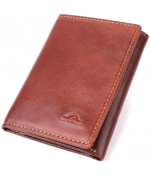 Компактний гаманець для чоловіків з натуральної глянсової шкіри Tony Perotti 20900_1 (3810 moro) Коричневий Компактний гаманець для чоловіків з натуральної глянсової шкіри Tony Perotti 20900_1 (3810 moro) Коричневий