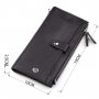 Гаманець ST Leather 18383 (ST420) надійний Чорний