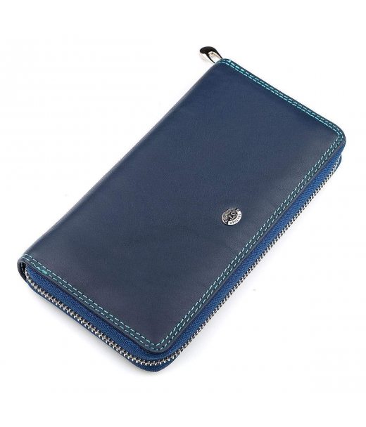 Гаманець жіночий ST Leather 18375 (SB71) на блискавці Синій