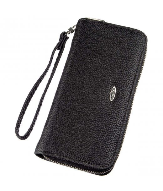 Гаманець жіночий на одну блискавку з екошкіри флотар KIVI 19014 Чорний Гаманець жіночий на одну блискавку з екошкіри флотар KIVI 19014 Чорний