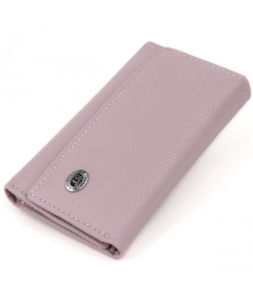 Ключниця-гаманець жіноча ST Leather 19223 Лілова
