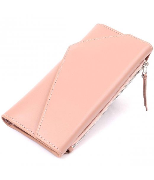 Жіночий гаманець GRANDE PELLE 11360 Рожевий