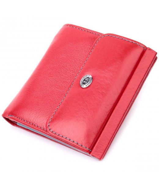 Жіночий гаманець середнього розміру ST Leather 19496 Червоний