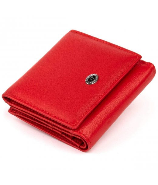 Компактний гаманець жіночий ST Leather 19259 Червоний