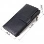 Жіночий вертикальний гаманець з натуральної шкіри CANPELLINI 21641 Чорний