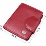 Жіночий гаманець вертикального формату з натуральної шкіри ST Leather 23071 Бордовий