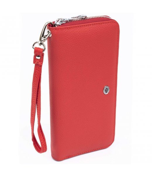 Гаманець жіночий ST Leather 18419 (ST45-2) дуже надійний Червоний