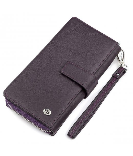 Гаманець жіночий ST Leather 18455 (SТ228) зручний Фіолетовий
