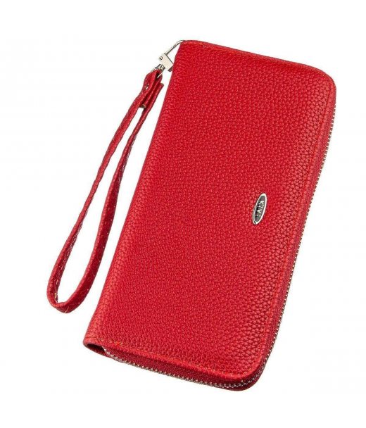 Гаманець жіночий на одну блискавку з екошкіри флотар KIVI 19015 Червоний Гаманець жіночий на одну блискавку з екошкіри флотар KIVI 19015 Червоний