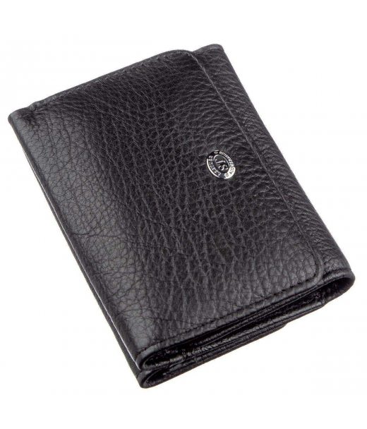 Гаманець для жінок зі шкіри ST Leather 18886 Чорний