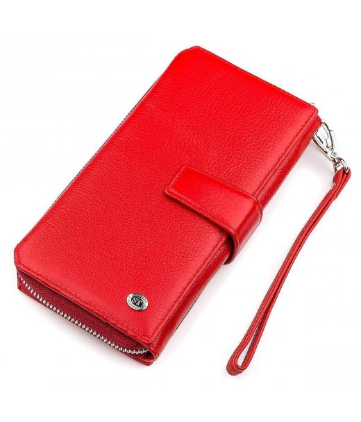 Гаманець жіночий ST Leather 18456 (SТ228) дуже гарний Червоний