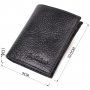 Компактний гаманець із зручним функціоналом із натуральної шкіри Tony Bellucci 22069 Чорний Компактний гаманець із зручним функціоналом із натуральної шкіри Tony Bellucci 22069 Чорний