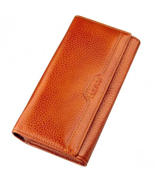 Гаманець горизонтальний жіночий шкіряний BALIYA 18971 Помаранчевий Гаманець горизонтальний жіночий шкіряний BALIYA 18971 Помаранчевий