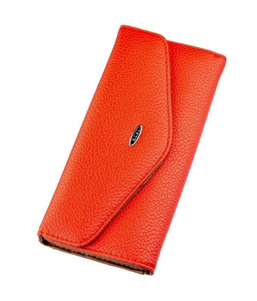 Гаманець жіночий з екошкіри флотар KIVI 19063 Яскраво-червоний Гаманець жіночий з екошкіри флотар KIVI 19063 Яскраво-червоний