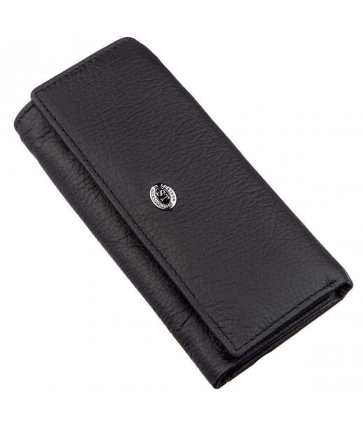 Чоловіча ключниця-гаманець ST Leather 18839 Чорний