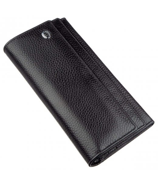 Універсальний гаманець-візитниця ST Leather 18951 Чорний