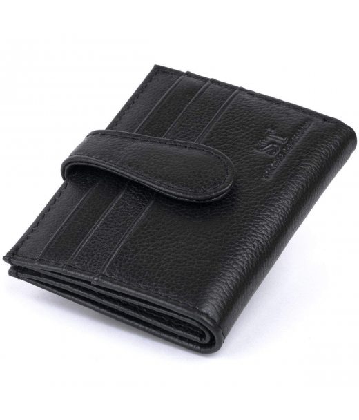 Гаманець-візитниця ST Leather 19208 Чорний